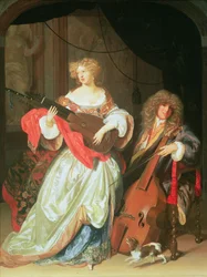 A Couple Making Music